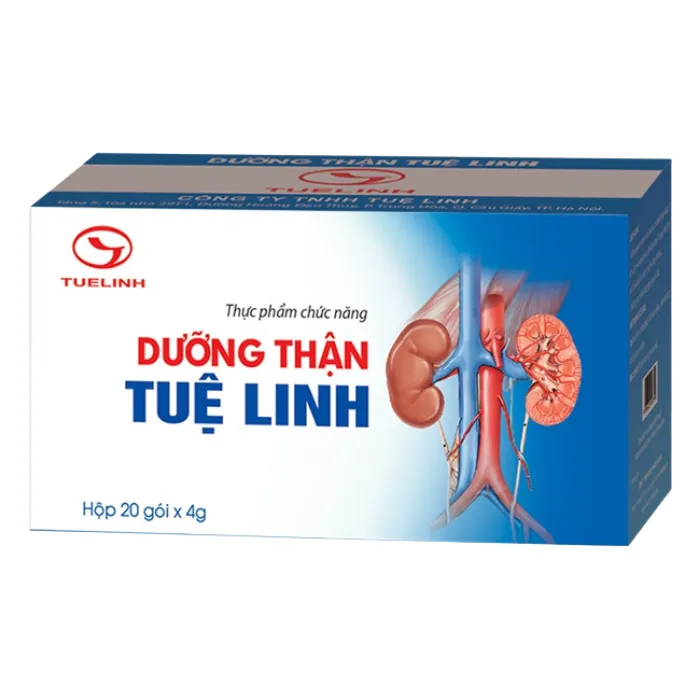 Dưỡng thận tuệ linh (Hộp 20 gói 4gr) - Hỗ trợ điều trị sỏi thận, sỏi tiết niệu và bàng quang