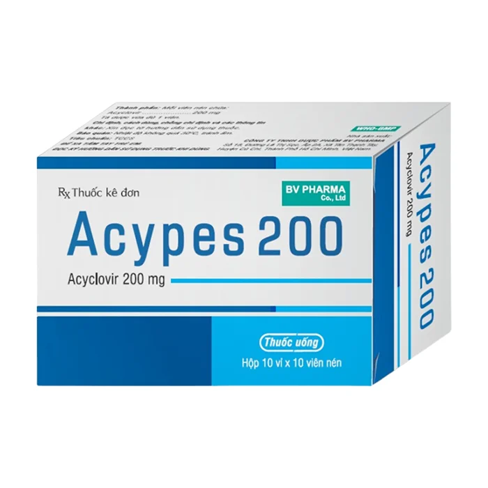 Acypes 200 (10 vỉ x 10 viên)