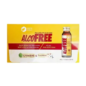 Dung dịch Alcofree Rohto (50ml) - Giảm các triệu chứng khó chịu do uống rượu bia
