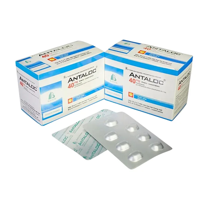Antaloc 40mg (hộp 70 viên) - Điều trị trào ngược acid, loét dạ dày, tá tràng