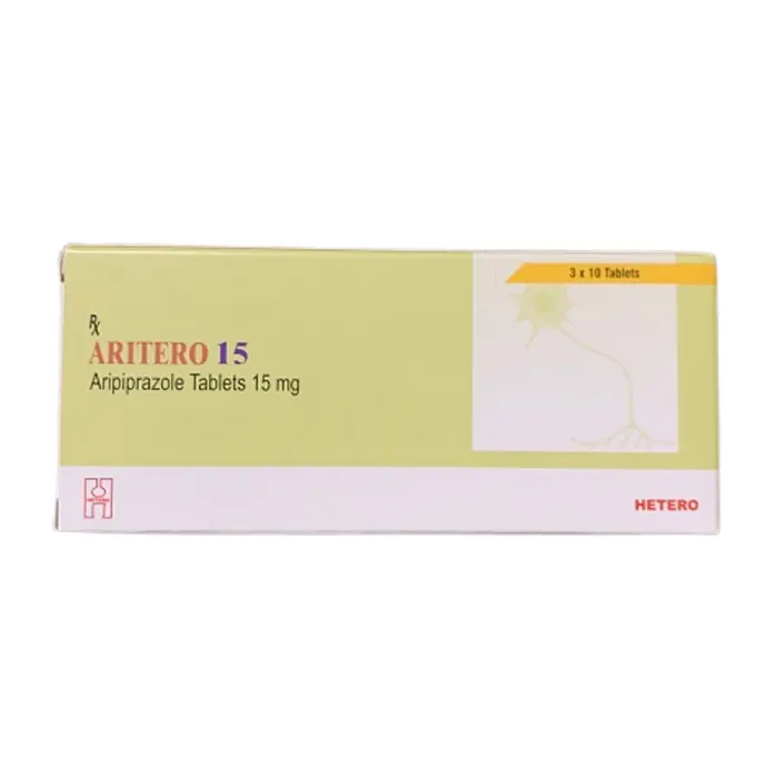 Aritero 15 (3 vỉ x 10 viên) - Điều trị tâm thần phân liệt, rối loạn lưỡng cực