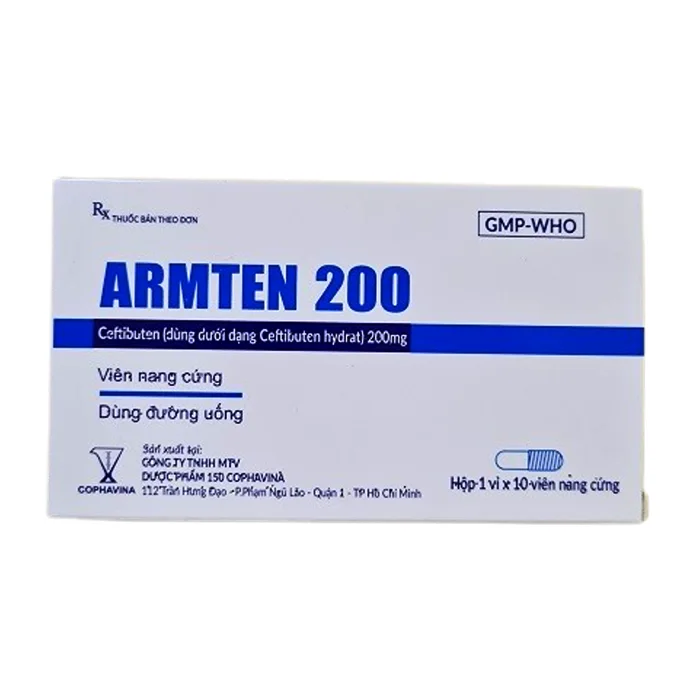 Armten 200 (1 vỉ x 10 viên)