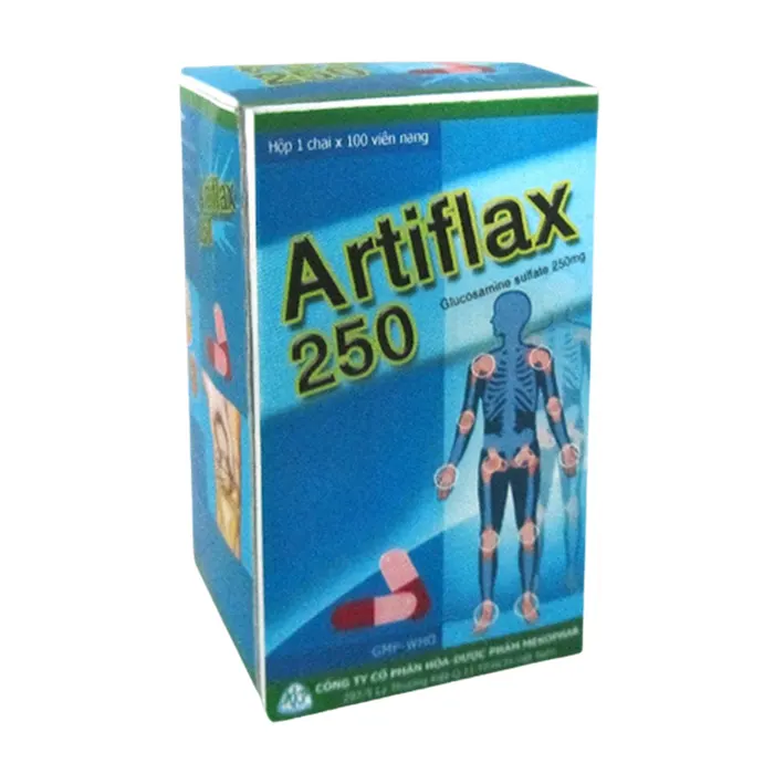 Artiflax 250 (10 vỉ x 10 viên) - Giảm triệu chứng của thoái hóa khớp
