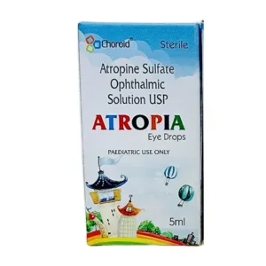Atropia 0.01% 5ml - Dung dịch nhỏ mắt làm chậm tốc độ tiến triển độ cận thị