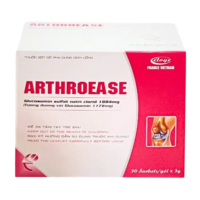 Arthroease 1500mg (Hộp 30 gói x 3g) - Điều trị bệnh thoái hóa khớp