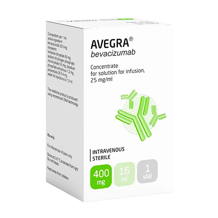 Avegra Biocad 400mg/16ml - Điều trị ung thư đại trực tràng và cổ tử cung, ung thư phổi