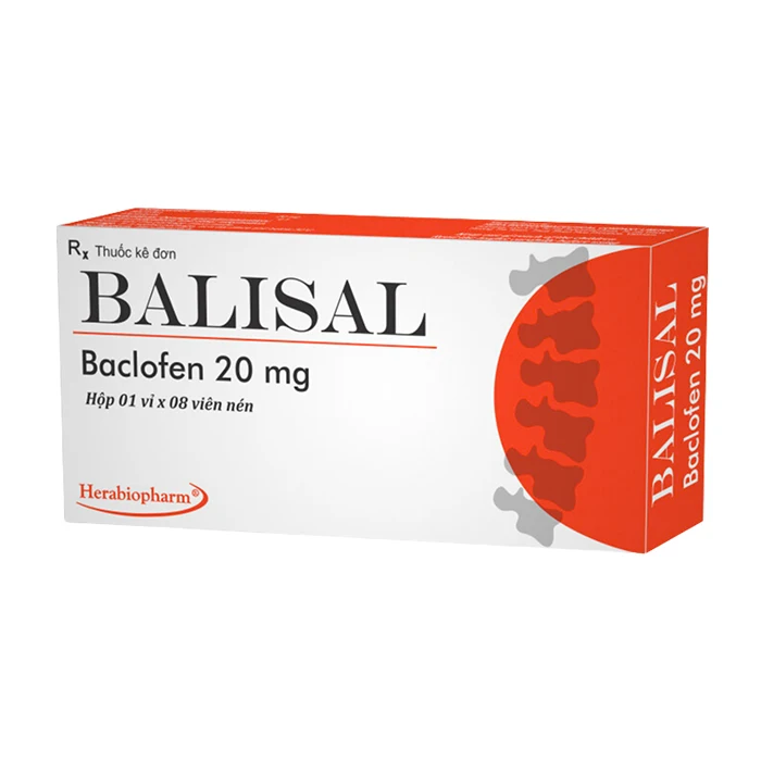 Balisal ODT 20mg - Điều trị co cứng cơ