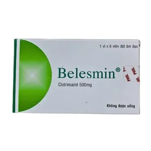 Belesmin 500mg (Hộp 1 vỉ x 6 viên) - Điều trị nấm âm đạo do Candida albicans