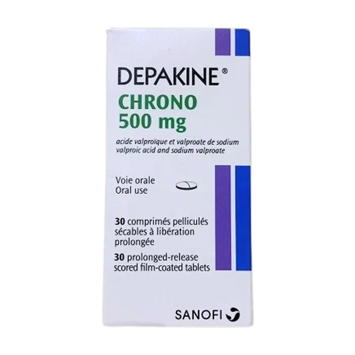 Depakine Chrono 500mg (30 viên) - Điều trị động kinh