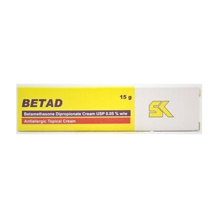 Betad15g Betamethason - Điều trị viêm da khu trú, liken phẳng, vẩy nến