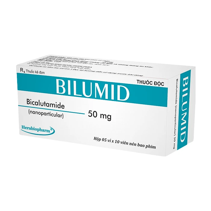Bilumid 50mg (5 vỉ x 10 viên) - Điều trị ung thư tuyến tiền liệt