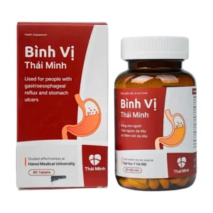 Bình Vị Thái Minh (80 viên) - Hỗ trợ giảm acid dịch vị, giúp bảo vệ niêm mạc dạ dày