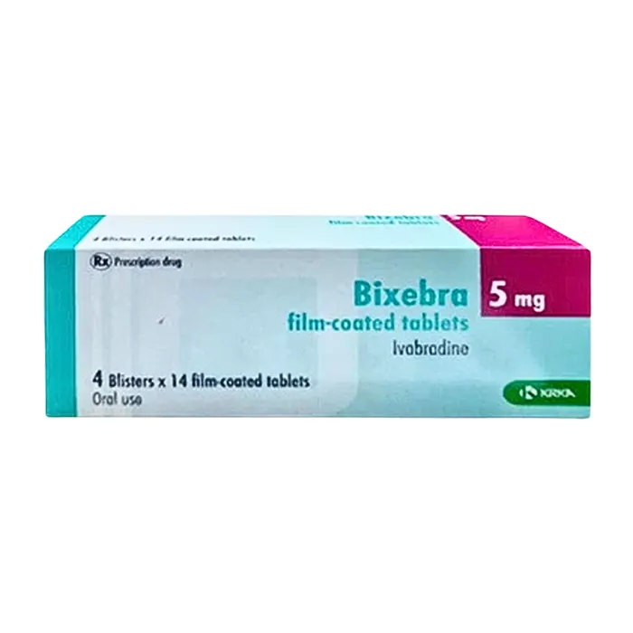 Bixebra 5mg (Ivabradin) - Thuốc điều trị đau thắt ngực