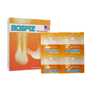 Bostafiz (hộp 20 viên) - Viên sủi giúp giảm đầy hơi, khó tiêu, ợ hơi