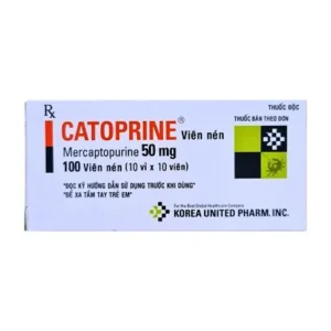 Catoprine 50mg Mercaptopurin - Điều trị các bệnh bạch cầu