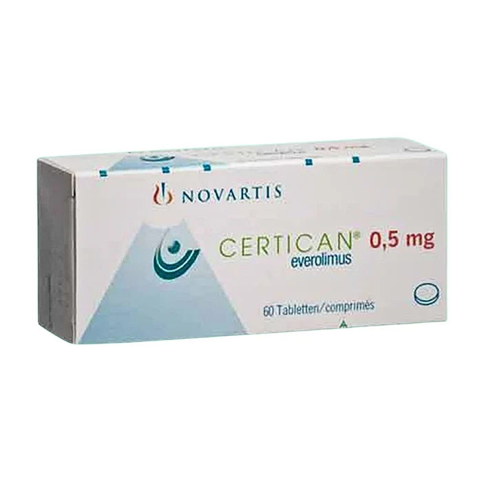 Certican 0.5mg - Ức chế hệ thống miễn dịch, đào thải chất lạ từ mô ghép
