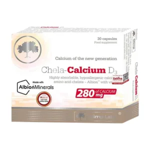 Chela-Calcium D3 280mg Olimp Labs (30 viên) - Bổ sung canxi và vitamin D3, giảm nguy cơ loãng xương