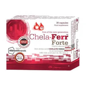 Chela-Ferr Forte Olimp Laps (30 viên) - Bổ sung sắt, hỗ trợ cải thiện thiếu máu