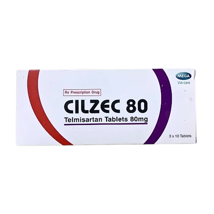 Mega Cilzec 80mg (30 viên) - Thuốc tim mạch huyết áp