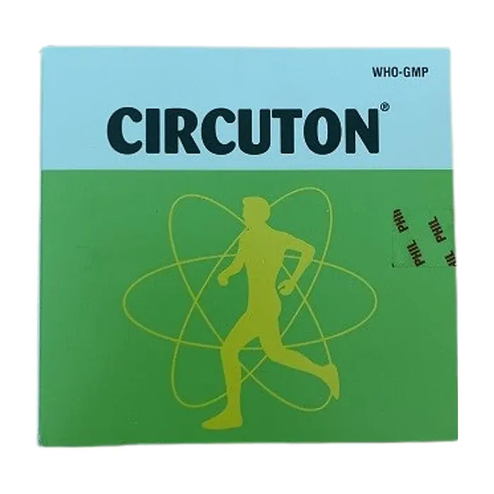 Circuton (12 vỉ x 5 viên) - Cải thiện tuần hoàn máu, điều hòa huyết áp