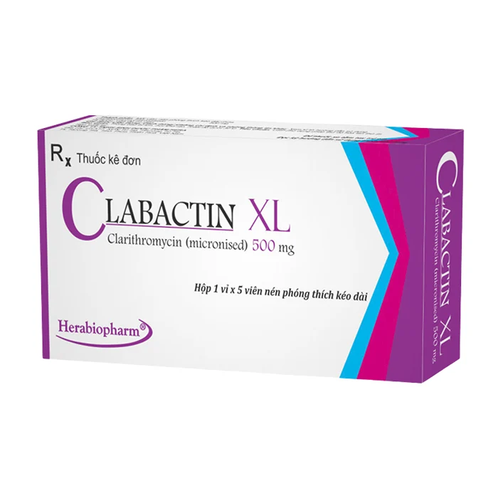 Clabactin XL 500mg - Điều trị các nhiễm trùng