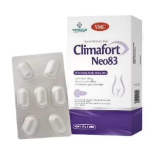Climafort Neo83 (hộp 1 vỉ x 7 viên) - Viên đặt hỗ trợ phụ khoa