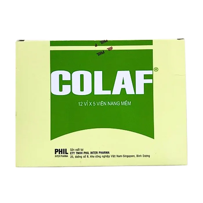 Colaf (12 vỉ x 5 viên) - Bổ sung vitamin, ngừa rối loạn thị giác