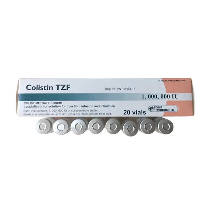 Colistin TZF (Hộp 20 lọ) - Thuốc điều trị nhiễm khuẩn