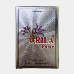 Crila Forte Thiên Dược (20 viên) - Điều trị phì đại lành tính tuyến tiền liệt, u xơ tử cung