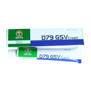 D79 GSV Cream 15g - Hỗ trợ điều trị mụn đầu trắng, đầu đen, sẩn và mụn mủ