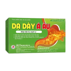 Dạ dày Á Âu (Hộp 2 vỉ x 10 viên) - Giúp hỗ trợ giảm acid dạ dày và bảo vệ niêm mạc dạ dày