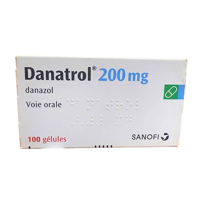 Danatrol 200mg (10 vỉ x 10 viên) - Điều trị đau vùng khung xương chậu và vô sinh do rối loạn ở tử cung