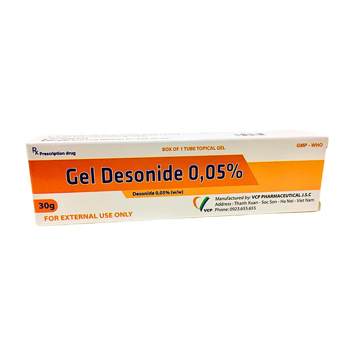 Gel Desonide 0.05% VCP 15g - Gel bôi trị viêm da cơ địa