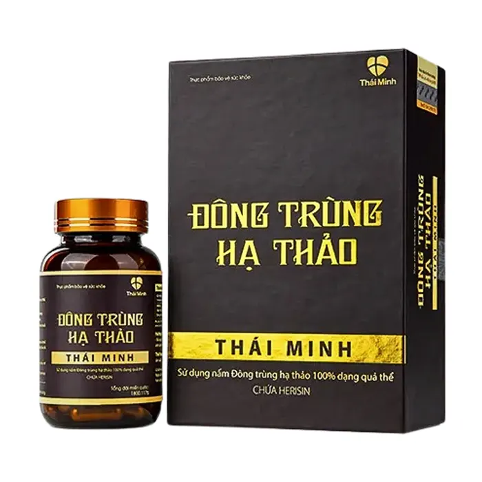 Đông Trùng Hạ Thảo Thái Minh (30 viên) - Hỗ trợ tăng cường sức khỏe, giảm mệt mỏi