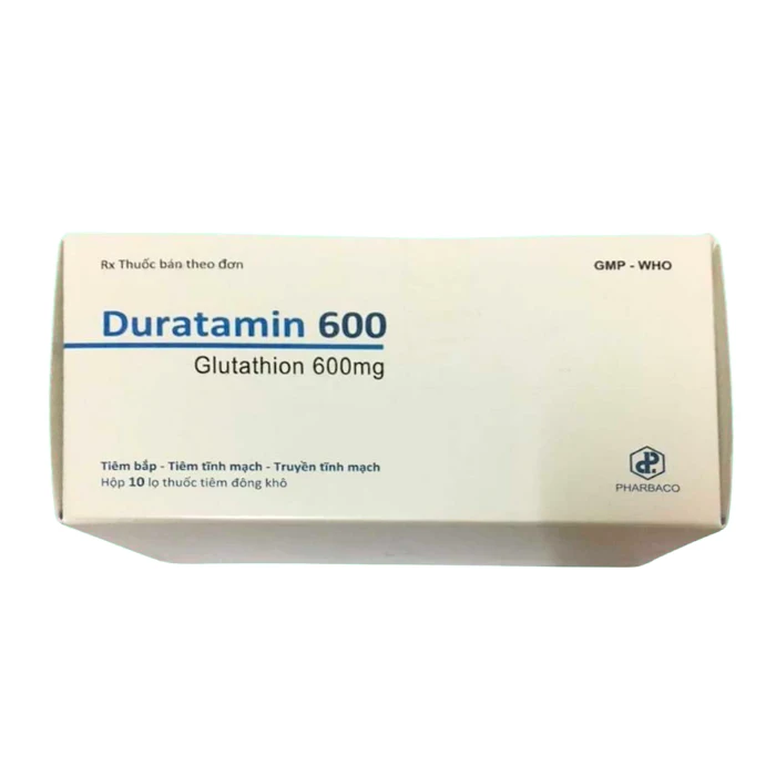 Duratamin 600 (Hộp 10 lọ + 10 ống dung môi) - Thuốc giải độc thần kinh