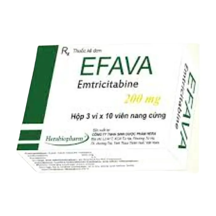 Efava 200mg (3 vỉ x 10 viên)