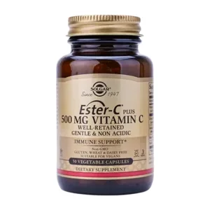 Solgar Ester-C Plus 500 mg Vitamin C (Chai 50 viên) - Bổ sung vitamin C cho cơ thể