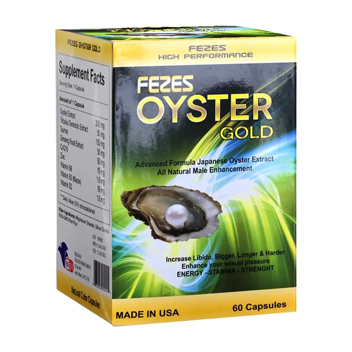 Fezes Oyster Gold (60 viên) - Tinh chất hàu tươi bổ thận tráng dương