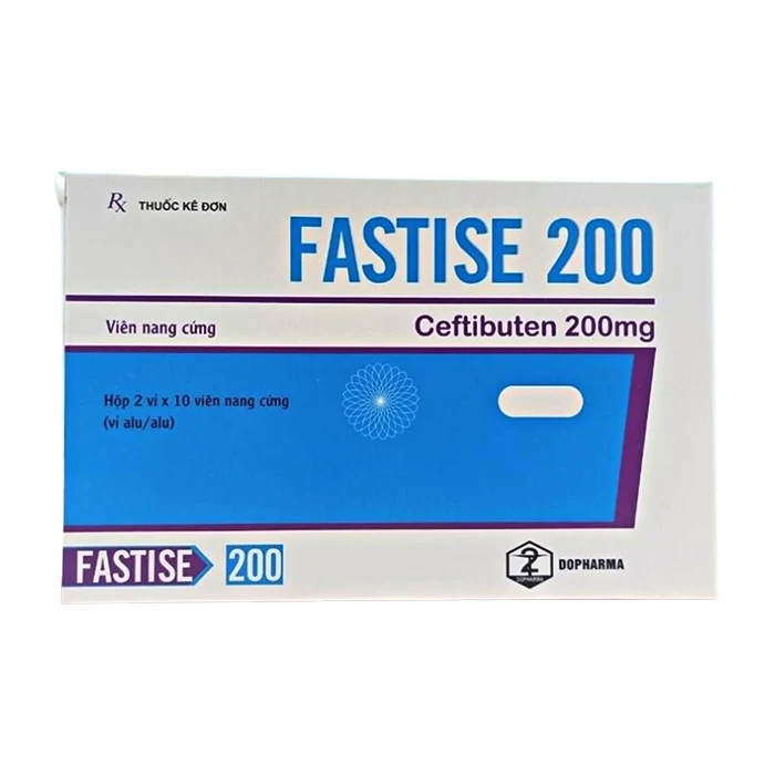 Fastise 200 (2 vỉ x 10 viên) - Kháng sinh điều trị nhiễm khuẩn