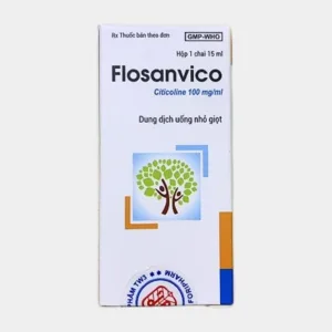 Flosanvico 100mg/ml TW3 - Điều trị xơ vữa mạch máu não, rối loạn tuần hoàn não, rối loạn ngôn ngữ