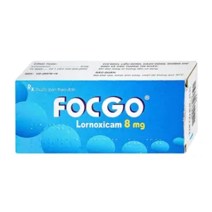 Focgo 8mg (3 vỉ x 10 viên) - Điều trị đau do viêm xương khớp, viêm đa khớp dạng thấp