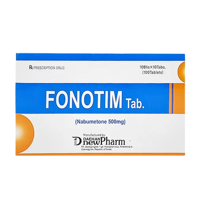 Fonotim (10 vỉ x 10 viên) - Điều trị viêm xương khớp mạn tính, viêm khớp dạng thấp