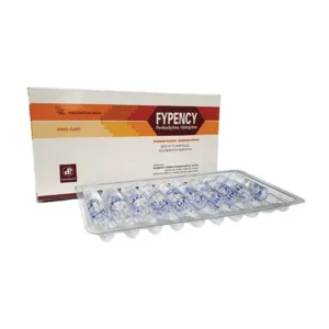 Fypency 100mg (Hộp 10 ống) - Điều trị tắc động mạch ngoại vi do xơ cứng động mạch hoặc tiểu đường