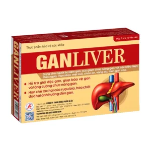 Ganliver Á Âu (20 viên) - Hỗ trợ giải độc gan, tăng cường chức năng gan