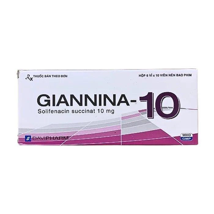 Giannina-10 (6 vỉ x 10 viên) - Điều trị bệnh đường tiết niệu