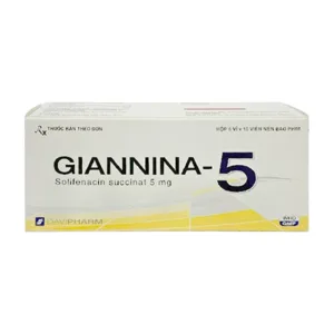 Giannina 5 - Điều trị triệu chứng tiểu không tự chủ, tiểu són