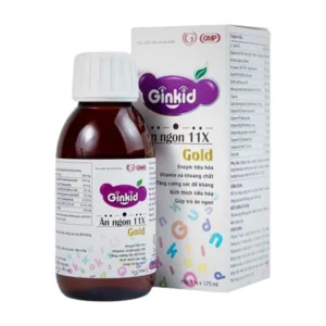 Siro Ginkid ăn ngon 11X Gold GINIC - Hỗ trợ kích thích tiêu hóa