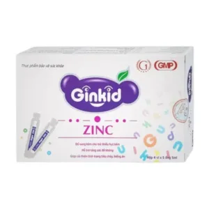 Siro Ginkid ZinC - Bổ sung kẽm, hỗ trợ tăng sức đề kháng