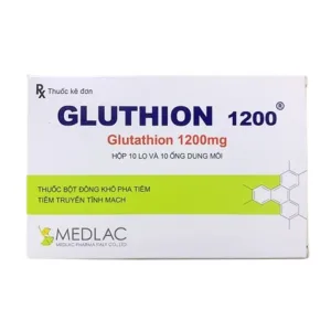 Gluthion 1200 (10 lọ x 10 ống) - Điều trị suy giảm miễn dịch