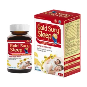 Gold Sury Sleep (Hộp 30 viên) – Hỗ trợ an thần, giấc ngủ ngon